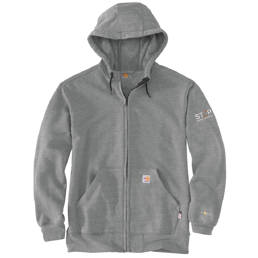 CARHARTT® - Mens Flame Resistant Force Loose Fit Midweight Full-Zip Sweatshirt