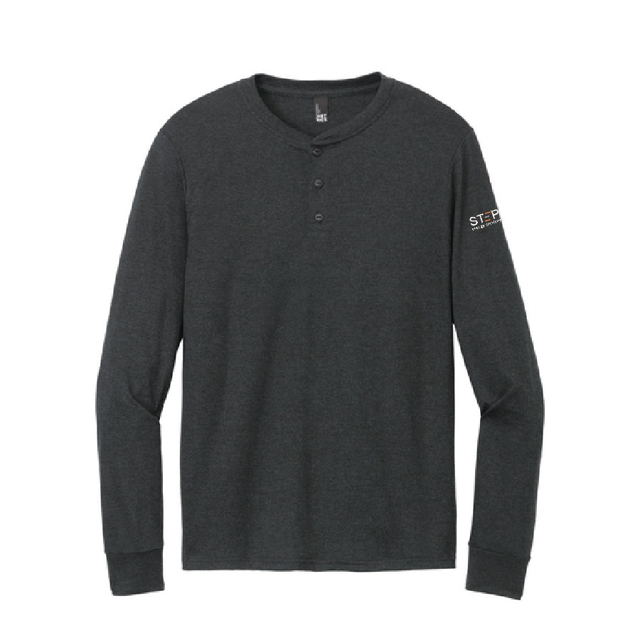 DISTRICT - Unisex Perfect Tri® Long Sleeve Henley
