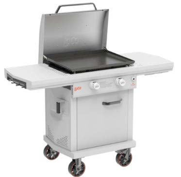 LOCO - 26-inch series II smarttemp 2-burner griddle with enclosed cart