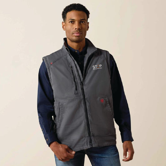 ARIAT - Mens FR DuraLight Cordura Canvas Vest